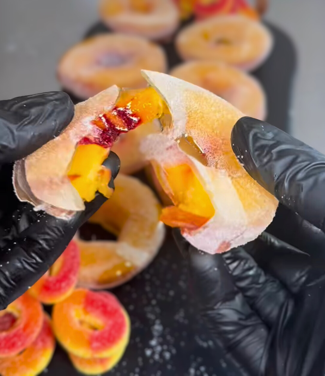 Peach Rings: Sweet, Chewy, and Bursting with Peach Flavor - Black ...